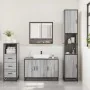 Set de muebles de baño 3 pzas madera contrachapada gris sonoma von , Badezimmermöbel - Ref: Foro24-3301043, Preis: 254,08 €, ...