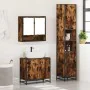 Set de muebles baño 3 pzas madera contrachapada roble ahumado by , Bathroom furniture - Ref: Foro24-3301097, Price: 263,80 €,...