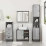 Set de muebles de baño 3 pzas madera contrachapada gris sonoma von , Badezimmermöbel - Ref: Foro24-3301088, Preis: 299,10 €, ...