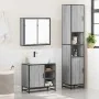 Set de muebles de baño 3 pzas madera contrachapada gris sonoma von , Badezimmermöbel - Ref: Foro24-3301088, Preis: 299,10 €, ...