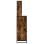 Set de muebles baño 3 pzas madera contrachapada roble ahumado de , Muebles de baño - Ref: Foro24-3301057, Precio: 233,53 €, D...