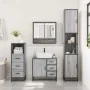 Set de muebles de baño 3 pzas madera contrachapada gris sonoma von , Badezimmermöbel - Ref: Foro24-3301048, Preis: 264,65 €, ...