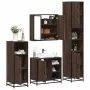 Set de muebles baño 4 pzas madera contrachapada roble marrón von , Badezimmermöbel - Ref: Foro24-3301209, Preis: 332,60 €, Ra...