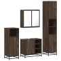 Set de muebles baño 4 pzas madera contrachapada roble marrón von , Badezimmermöbel - Ref: Foro24-3301209, Preis: 332,60 €, Ra...