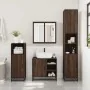 Set de muebles baño 4 pzas madera contrachapada roble marrón von , Badezimmermöbel - Ref: Foro24-3301209, Preis: 332,60 €, Ra...