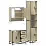 Set de muebles de baño 3 pzas madera contrachapada roble Sonoma von , Badezimmermöbel - Ref: Foro24-3301106, Preis: 301,04 €,...