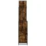 Set de muebles baño 4 pzas madera contrachapada roble ahumado by , Bathroom furniture - Ref: Foro24-3301237, Price: 357,83 €,...