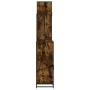 Set de muebles baño 4 pzas madera contrachapada roble ahumado by , Bathroom furniture - Ref: Foro24-3301242, Price: 404,08 €,...