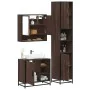 Set de muebles baño 3 pzas madera contrachapada roble marrón by , Bathroom furniture - Ref: Foro24-3301119, Price: 271,65 €, ...