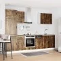 Mueble cocina Kalmar roble ahumado 7 pzas madera contrachapada by , Kitchen cabinets - Ref: Foro24-3314786, Price: 574,39 €, ...