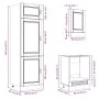 Mueble cocina Kalmar roble ahumado 7 pzas madera contrachapada by , Kitchen cabinets - Ref: Foro24-3314786, Price: 574,39 €, ...