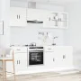 Mueble cocina Kalmar blanco de alto brillo 8 pzas de , Armarios de cocina - Ref: Foro24-3314823, Precio: 607,52 €, Descuento: %