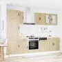 Mueble cocina Kalmar roble sonoma 8 pzas madera contrachapada de , Armarios de cocina - Ref: Foro24-3314814, Precio: 600,95 €...