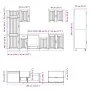 Mueble cocina Kalmar roble marrón 7 pzas madera contrachapada de , Armarios de cocina - Ref: Foro24-3314778, Precio: 572,96 €...