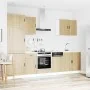 Mueble cocina Kalmar roble sonoma 7 pzas madera contrachapada von , Küchenschränke - Ref: Foro24-3314784, Preis: 557,77 €, Ra...
