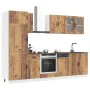 Mueble cocina Kalmar madera vieja 8 pzas madera contrachapada von , Küchenschränke - Ref: Foro24-3314799, Preis: 641,66 €, Ra...