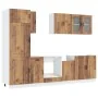 Mueble cocina Kalmar madera vieja 8 pzas madera contrachapada von , Küchenschränke - Ref: Foro24-3314799, Preis: 641,66 €, Ra...