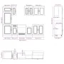 Mueble cocina Kalmar madera vieja 8 pzas madera contrachapada von , Küchenschränke - Ref: Foro24-3314799, Preis: 641,66 €, Ra...