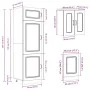 Mueble cocina Kalmar madera vieja 8 pzas madera contrachapada von , Küchenschränke - Ref: Foro24-3314799, Preis: 641,66 €, Ra...