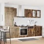 Mueble cocina Kalmar roble ahumado 8 pzas madera contrachapada by , Kitchen cabinets - Ref: Foro24-3314816, Price: 618,79 €, ...