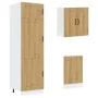 Mueble de cocina Kalmar 8 piezas artesanal roble de , Armarios de cocina - Ref: Foro24-3314800, Precio: 632,66 €, Descuento: %