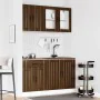 Mueble cocina Kalmar roble marrón 4 pzas madera contrachapada de , Armarios de cocina - Ref: Foro24-3314868, Precio: 295,63 €...