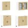Mueble cocina Kalmar roble sonoma 4 pzas madera contrachapada von , Küchenschränke - Ref: Foro24-3314854, Preis: 267,31 €, Ra...