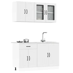 Mueble de cocina Kalmar blanco 4 piezas madera contrachapada von , Küchenschränke - Ref: Foro24-3314861, Preis: 286,59 €, Rab...