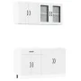 Mueble de cocina Kalmar blanco 4 piezas madera contrachapada von , Küchenschränke - Ref: Foro24-3314861, Preis: 286,59 €, Rab...
