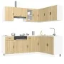 Mueble cocina Porto roble sonoma 11 pzas madera contrachapada de , Armarios de cocina - Ref: Foro24-3314964, Precio: 669,43 €...