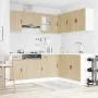 Mueble cocina Porto roble sonoma 11 pzas madera contrachapada de , Armarios de cocina - Ref: Foro24-3314964, Precio: 669,43 €...