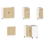 Mueble cocina Porto roble sonoma 11 pzas madera contrachapada de , Armarios de cocina - Ref: Foro24-3314964, Precio: 669,43 €...