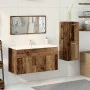 Juego de muebles de baño 3 piezas madera ingeniería envejecida by , Bathroom furniture - Ref: Foro24-3328593, Price: 124,18 €...