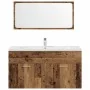 Juego de muebles de baño 3 piezas madera ingeniería envejecida by , Bathroom furniture - Ref: Foro24-3328593, Price: 124,18 €...