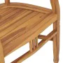 Juego de comedor de jardín 5 piezas madera maciza de teca de , Conjuntos de jardín - Ref: Foro24-3060009, Precio: 693,26 €, D...