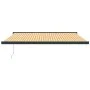 Toldo retráctil aluminio y tela amarillo y blanco 4,5x3 m de , Toldos - Ref: Foro24-3154609, Precio: 702,19 €, Descuento: %