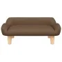 Sofá para niños de tela marrón 70x40x24 cm by , Baby and Toddler Furniture - Ref: Foro24-3196346, Price: 61,11 €, Discount: %