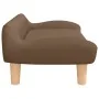 Sofá para niños de tela marrón 70x40x24 cm by , Baby and Toddler Furniture - Ref: Foro24-3196346, Price: 61,11 €, Discount: %