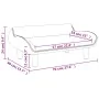 Sofá para niños de tela marrón 70x40x24 cm by , Baby and Toddler Furniture - Ref: Foro24-3196346, Price: 61,11 €, Discount: %