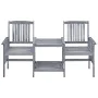 Sillas de jardín con mesita y cojines madera maciza acacia von , Gartensets - Ref: Foro24-3061316, Preis: 160,26 €, Rabatt: %