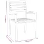 Sillas de jardín apilables 6 uds madera maciza acacia y metal von , Gartenstühle - Ref: Foro24-3155426, Preis: 462,90 €, Raba...