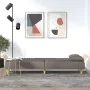Sofá cama con reposabrazos tela gris taupe by , Sofas - Ref: Foro24-351892, Price: 293,80 €, Discount: %