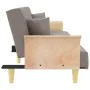 Sofá cama con reposabrazos tela gris taupe by , Sofas - Ref: Foro24-351892, Price: 293,80 €, Discount: %