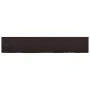 Estante pared madera roble tratada marrón oscuro 220x40x(2-6)cm von , Regale und Regale - Ref: Foro24-363855, Preis: 82,03 €,...