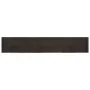 Estante pared madera roble tratada marrón oscuro 220x40x(2-6)cm von , Regale und Regale - Ref: Foro24-363855, Preis: 82,03 €,...