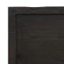 Estante pared madera roble tratada marrón oscuro 220x40x(2-6)cm von , Regale und Regale - Ref: Foro24-363855, Preis: 82,03 €,...