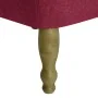 Sillones de estilo francés 2 unidades de tela color vino tinto de , Sillones - Ref: Foro24-282137, Precio: 229,98 €, Descuent...