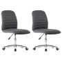 Sillas de comedor 2 unidades tela gris oscuro von , Essstühle - Ref: Foro24-283600, Preis: 142,97 €, Rabatt: %