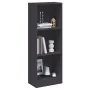 Estantería de 3 niveles madera ingeniería gris 40x24x109 cm de , Librerías y estanterías - Ref: Foro24-800830, Precio: 69,39 ...