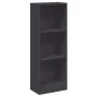 Estantería de 3 niveles madera ingeniería gris 40x24x109 cm de , Librerías y estanterías - Ref: Foro24-800830, Precio: 69,39 ...